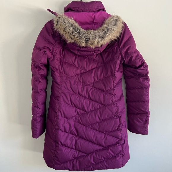 MARMOT Varma purple down filled winter coat size small - Picture 3 of 13